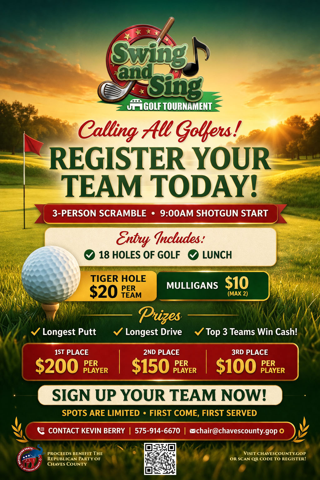 Golf Tournament Flyer